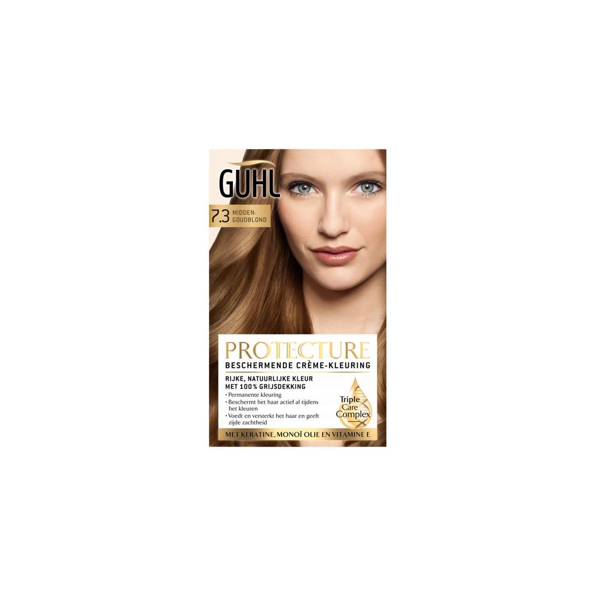 Beschermende cremekleur 7.3 mid goudblond