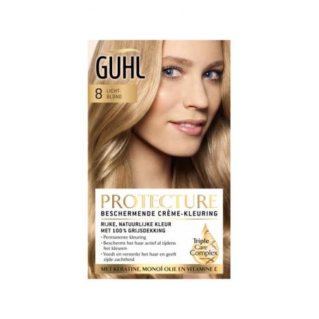 Beschermende cremekleur 8 lichtblond