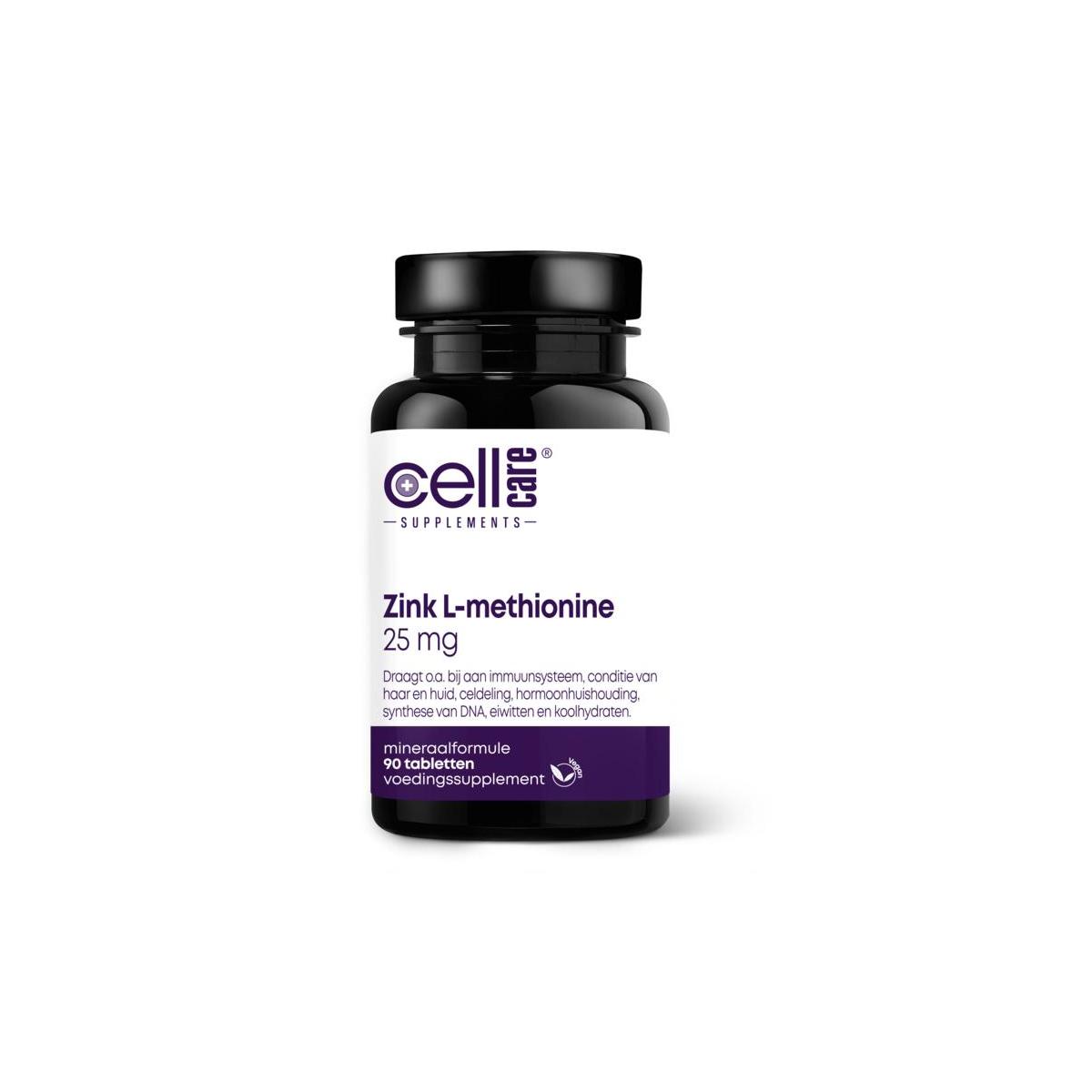 Cellcare zink L-methionine 90tab