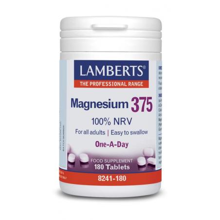 Lamberts Magnesium 375 180tab