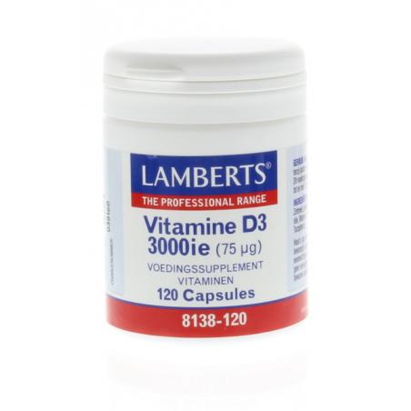 Lamberts Vitamine D 3000IE 120cap