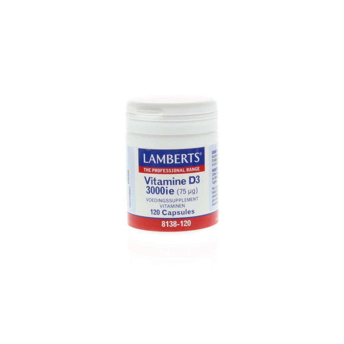 Lamberts Vitamine D 3000IE 120cap