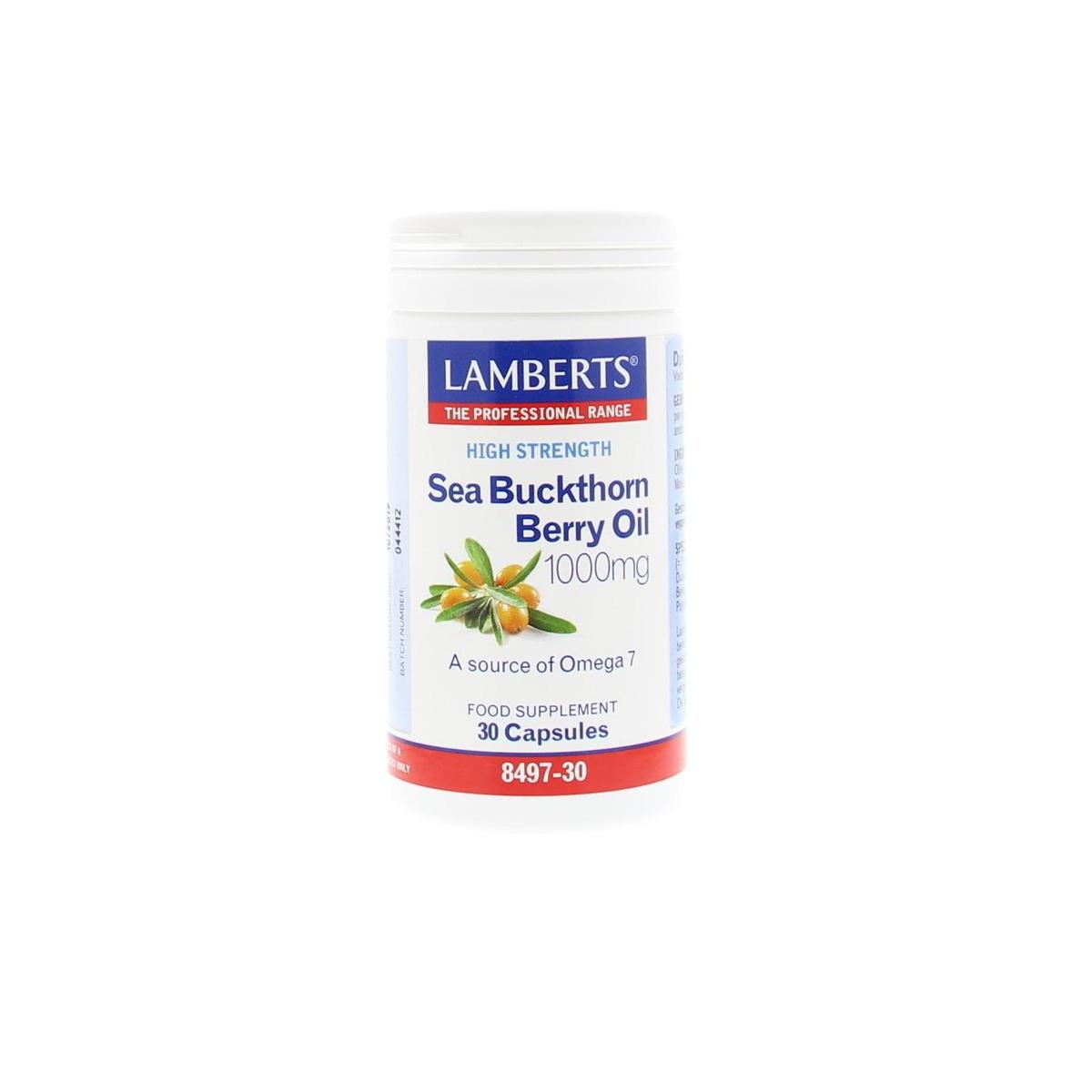 Lamberts Duindoorn olie 1000mg 30cap