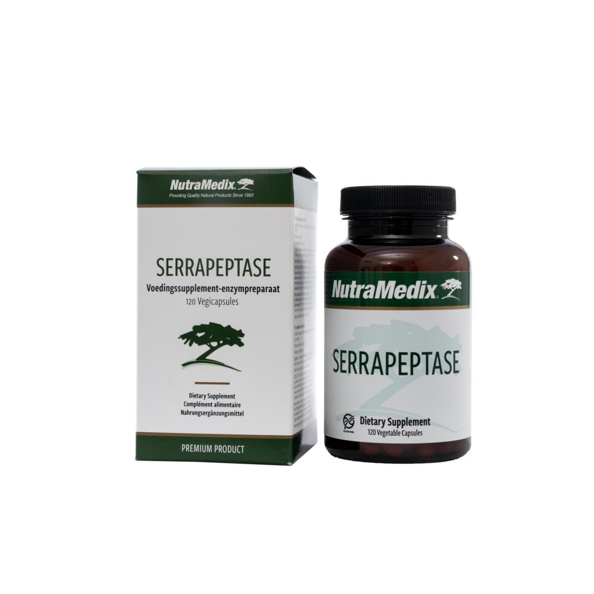 Nutramedix Serrapeptase 500mg 120vc