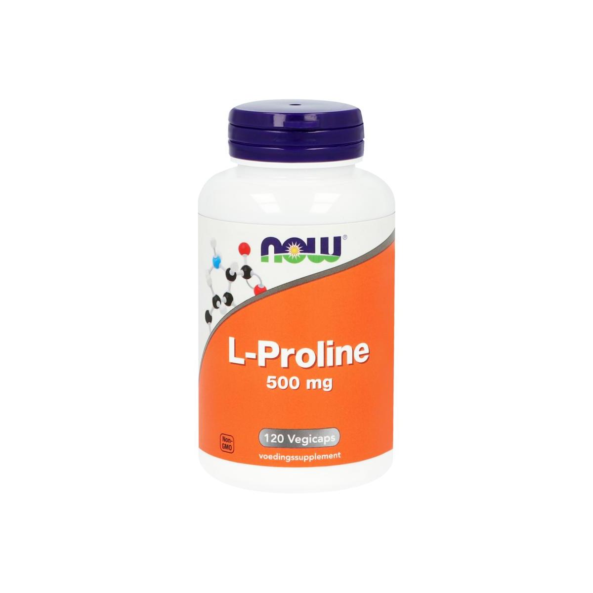 NOW L-Proline 500mg 120vc