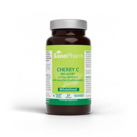 Sanopharm Cherry-C 200mg wholefood 30cap