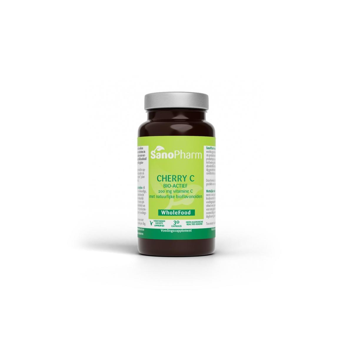 Sanopharm Cherry-C 200mg wholefood 30cap