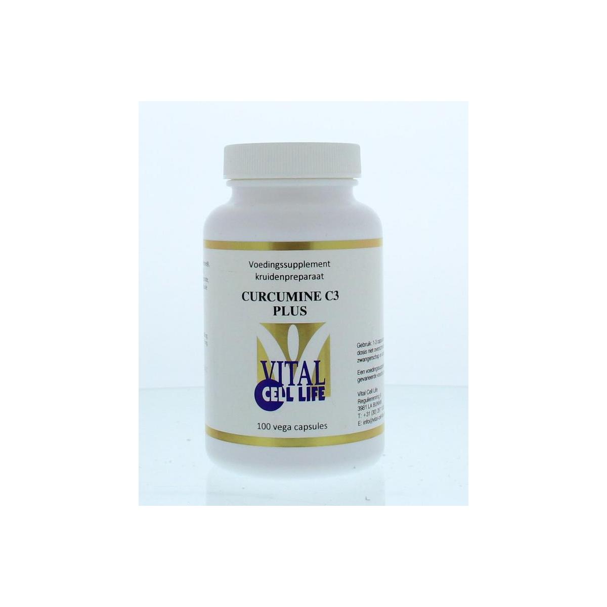 Vital Cell Life Curcumine C3 plus 100cap