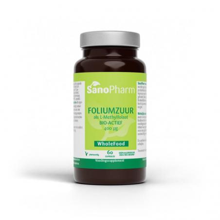 Sanopharm Foliumzuur 400 mcg 60tab