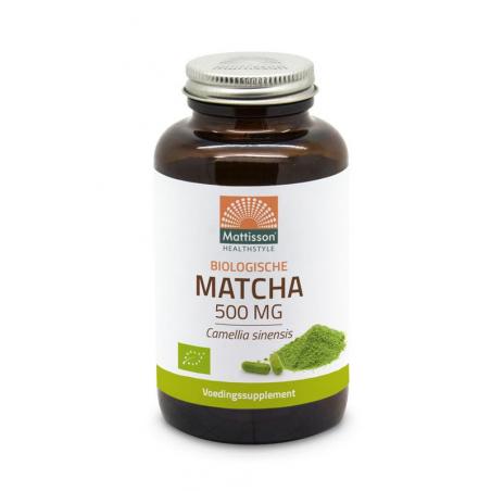 Mattisson Biologisch Matcha 500mg 90vc