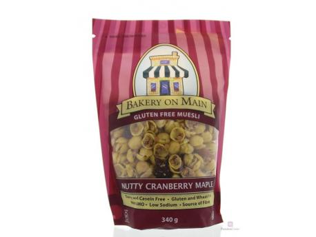 Muesli nutty cranberry