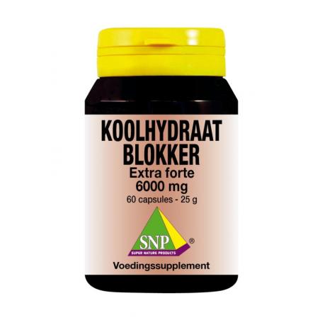 SNP Koolhydraat blokker extra forte 6000mg 60cap