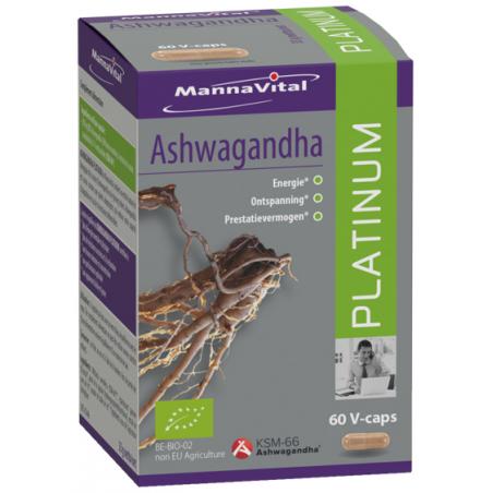 Mannavital Ashwagandha platinum 60vcap