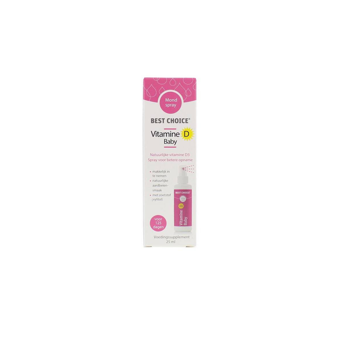 Best Choice Vitamine D baby spray 25ml