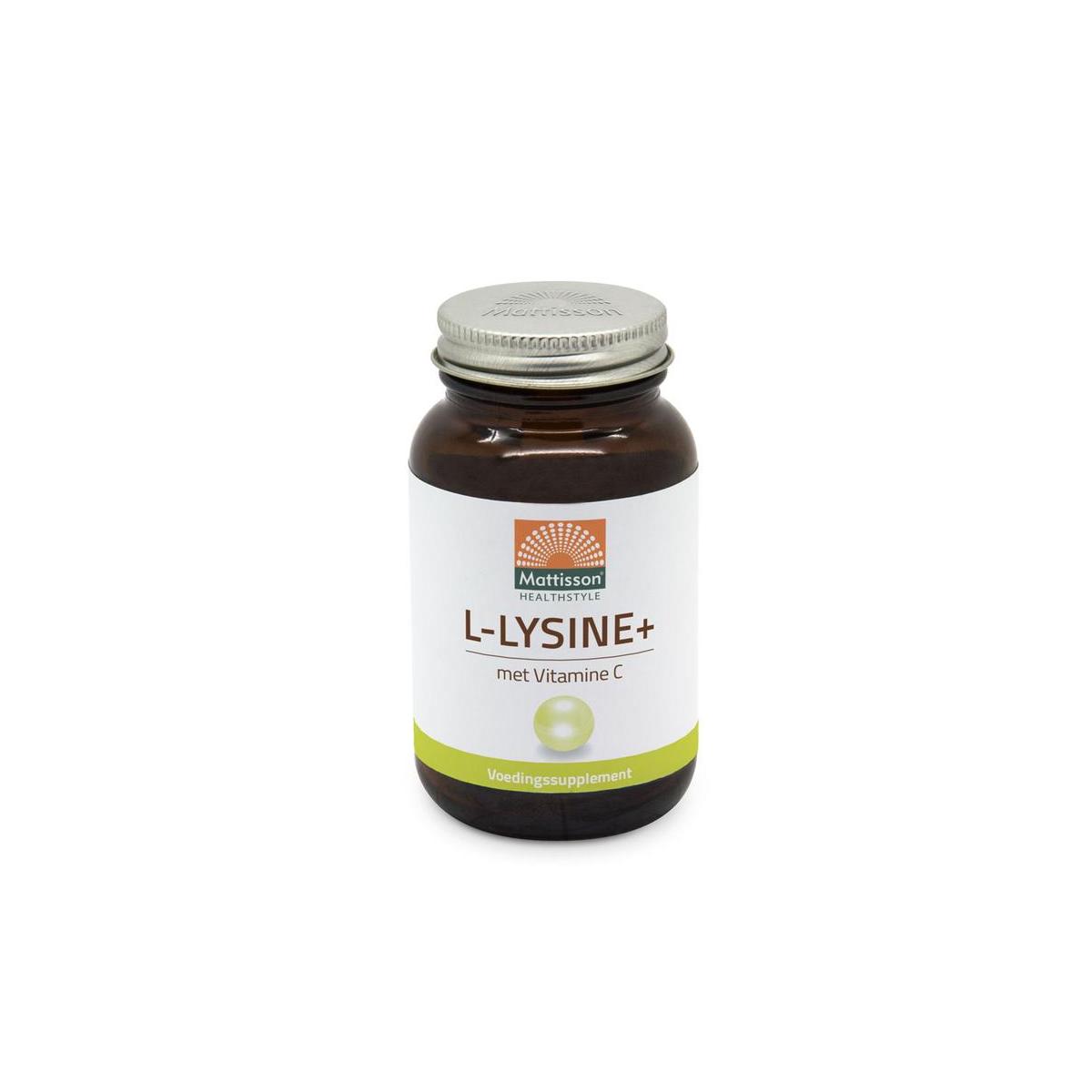 Mattisson L-Lysine+ met vitamine C 90cap