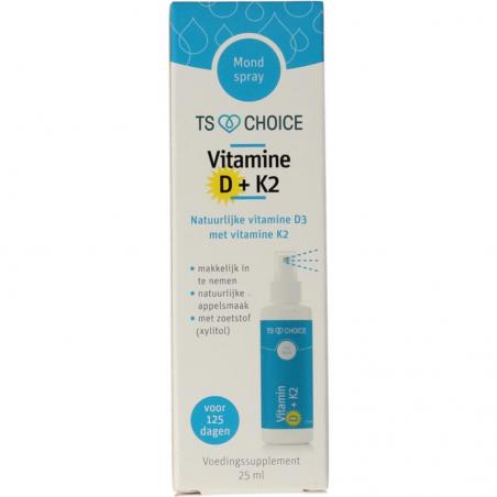 Best Choice Vitamine D + K2 Spray 25ml