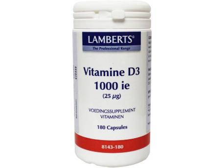Lamberts Vitamin D3 1000 180cap - Good prices - fast